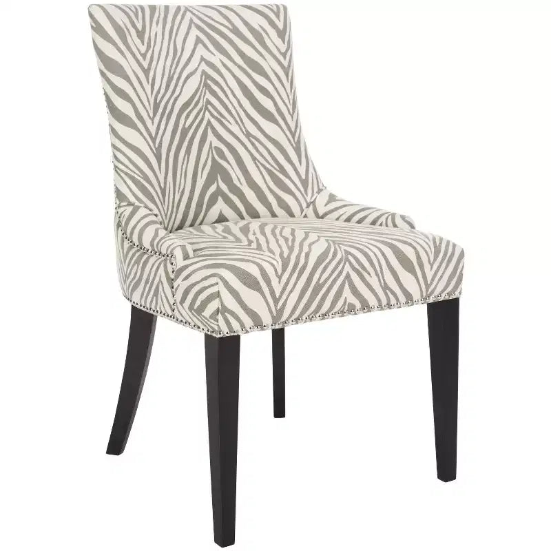 Sedia da pranzo Becca 19 H con finitura a borchie - MCR4502 - Safavieh Couture