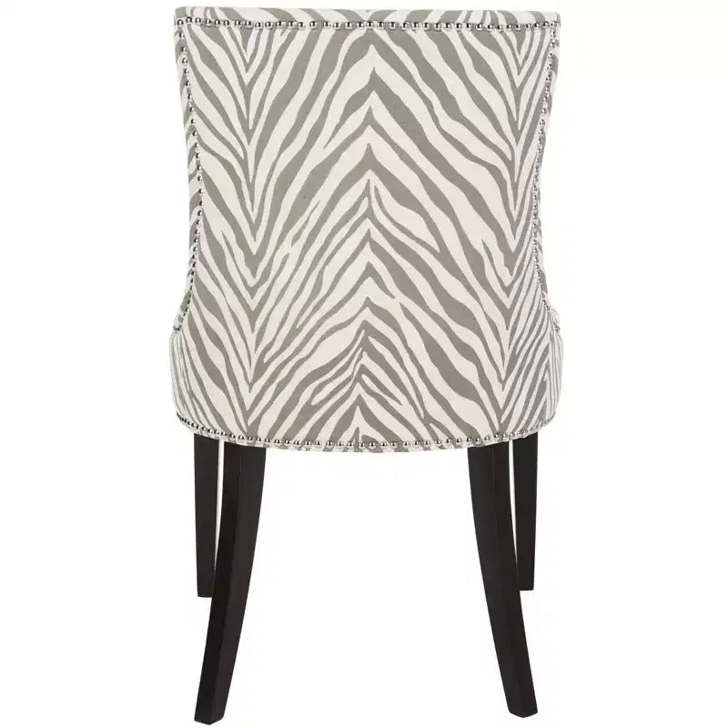 Sedia da pranzo Becca 19 H con finitura a borchie - MCR4502 - Safavieh Couture