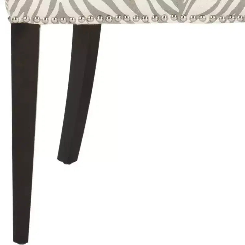 Sedia da pranzo Becca 19 H con finitura a borchie - MCR4502 - Safavieh Couture
