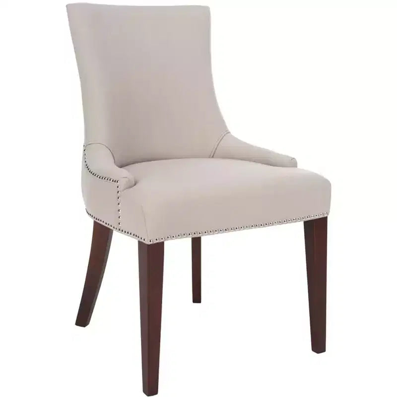 Sedia da pranzo Becca 19 H con finitura a borchie - MCR4502 - Safavieh Couture