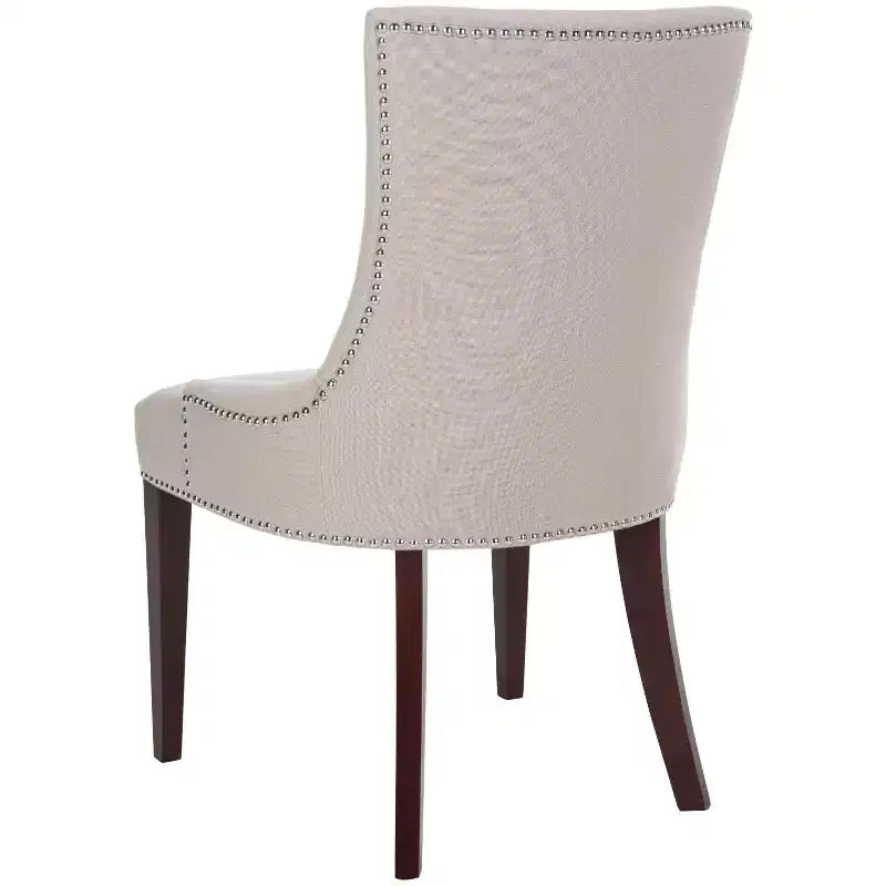 Sedia da pranzo Becca 19 H con finitura a borchie - MCR4502 - Safavieh Couture