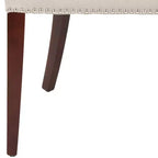 Sedia da pranzo Becca 19 H con finitura a borchie - MCR4502 - Safavieh Couture