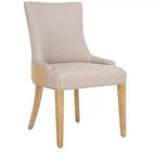 Sedia da pranzo Becca 19 H con finitura a borchie - MCR4502 - Safavieh Couture