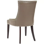 Sedia da pranzo Becca 19 H con finitura a borchie - MCR4502 - Safavieh Couture
