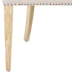 Sedia da pranzo Becca 19 H con finitura a borchie - MCR4502 - Safavieh Couture
