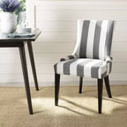 Sedia da pranzo Becca 19 H con finitura a borchie - MCR4502 - Safavieh Couture