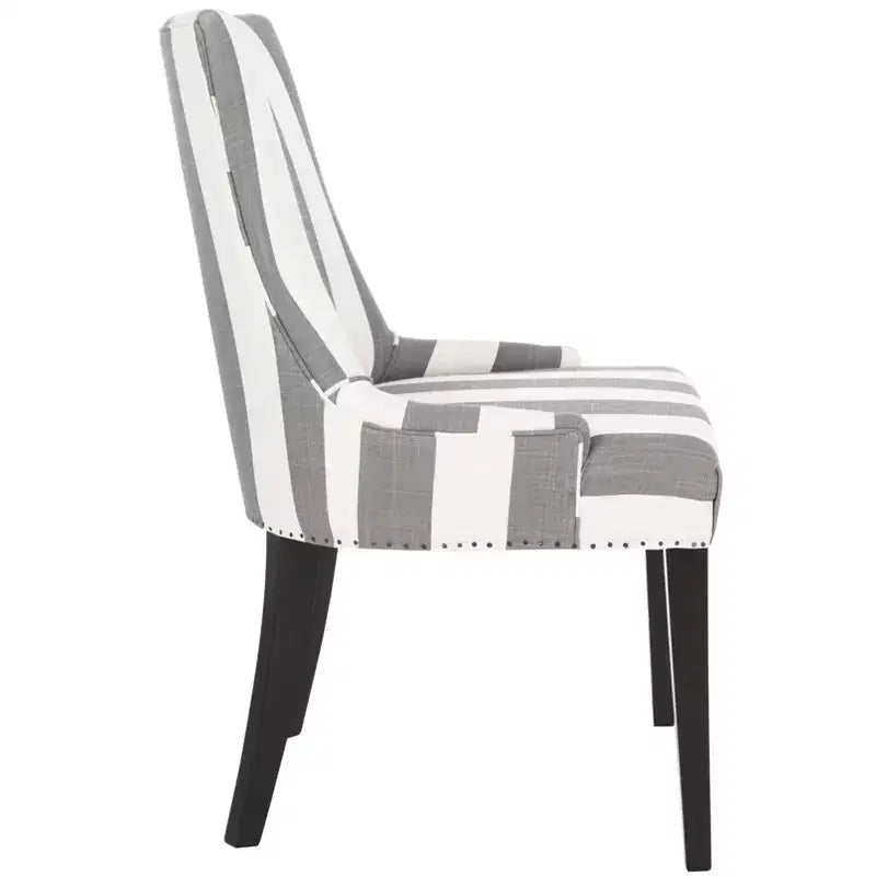 Sedia da pranzo Becca 19 H con finitura a borchie - MCR4502 - Safavieh Couture