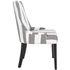 Sedia da pranzo Becca 19 H con finitura a borchie - MCR4502 - Safavieh Couture