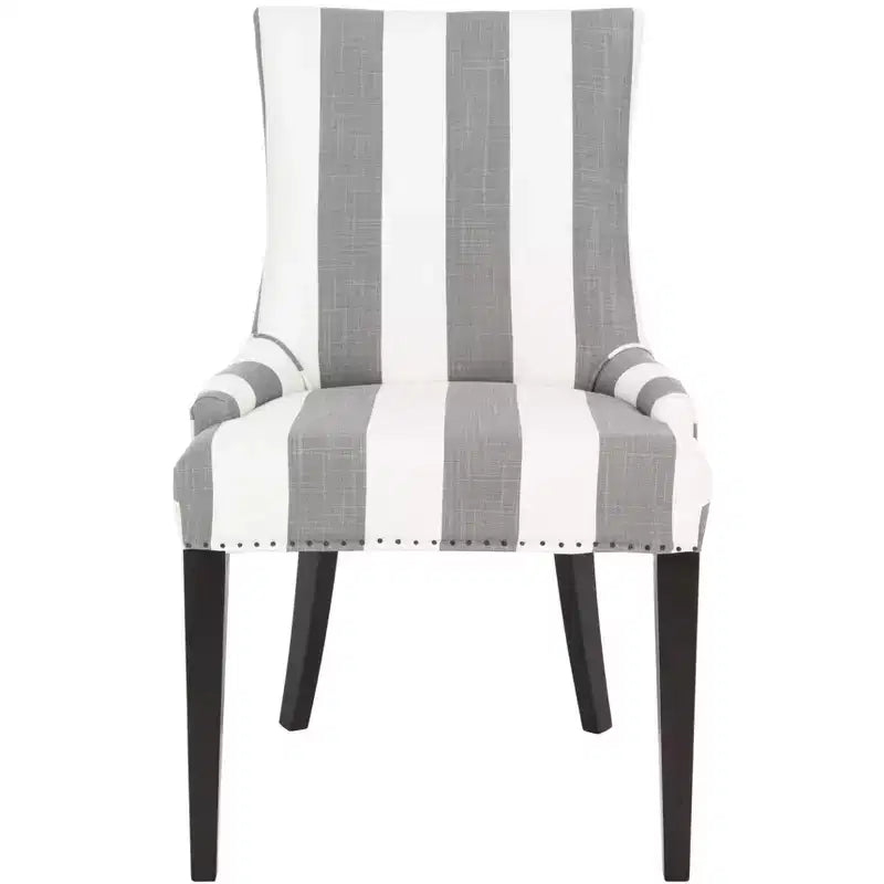 Sedia da pranzo Becca 19 H con finitura a borchie - MCR4502 - Safavieh Couture