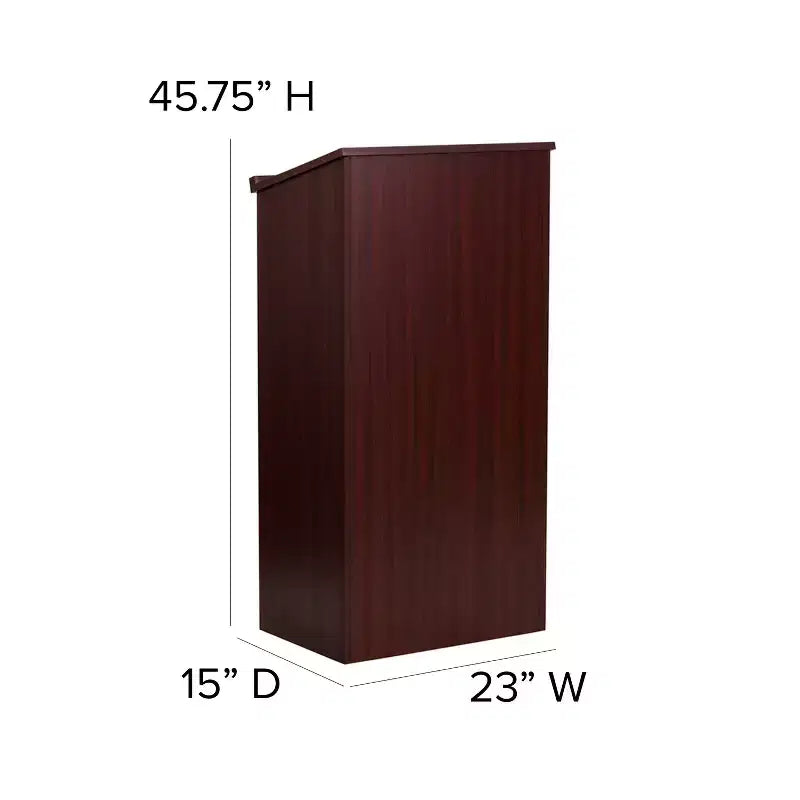 Leggio in legno da terra Flash Furniture