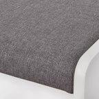 Set da pranzo con angolo colazione Buylateral 3 pezzi Polly Farmhouse imbottito in legno massello