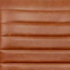 Sedia da ufficio girevole Flash Furniture con schienale basso, senza braccioli, a costine, di design