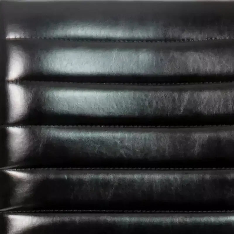 Sedia da ufficio girevole Flash Furniture con schienale basso, senza braccioli, a costine, di design