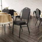 Sedia impilabile da banchetto Flash Furniture HERCULES Series Crown Back