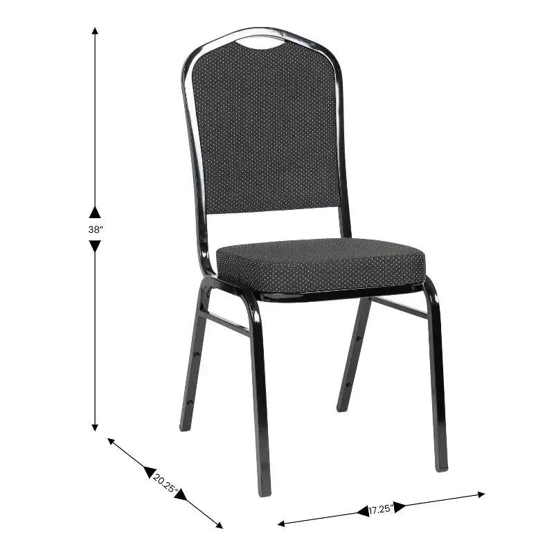 Sedia impilabile da banchetto Flash Furniture HERCULES Series Crown Back
