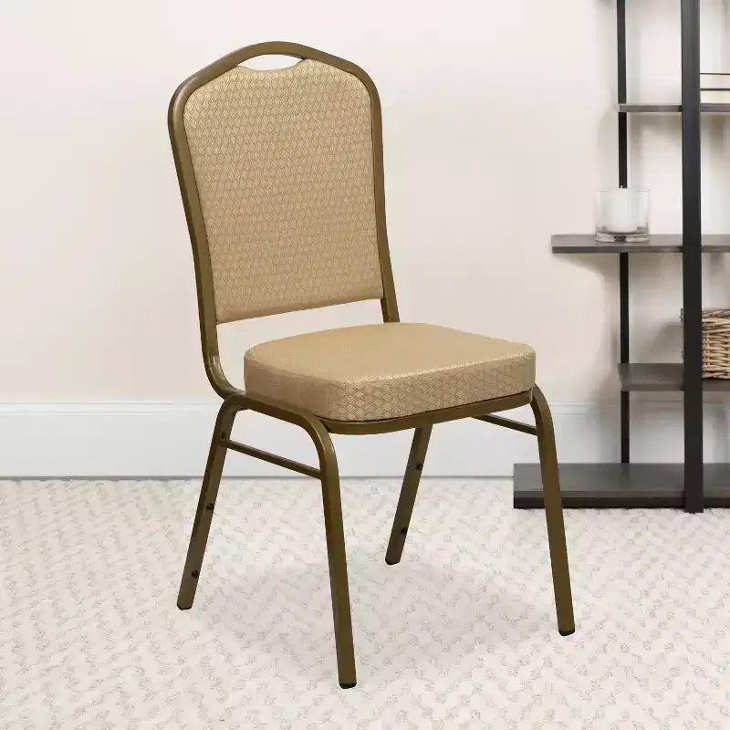 Sedia impilabile da banchetto Flash Furniture HERCULES Series Crown Back