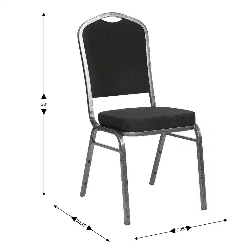 Sedia impilabile da banchetto Flash Furniture HERCULES Series Crown Back