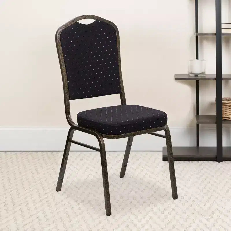 Sedia impilabile da banchetto Flash Furniture HERCULES Series Crown Back