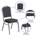 Sedia impilabile da banchetto Flash Furniture HERCULES Series Crown Back