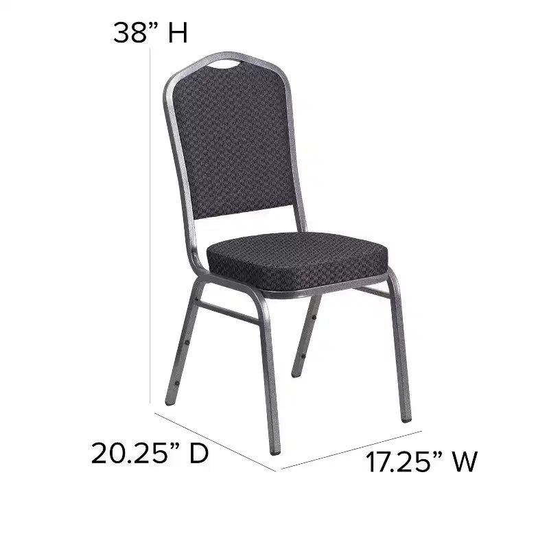 Sedia impilabile da banchetto Flash Furniture HERCULES Series Crown Back
