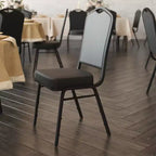 Sedia impilabile da banchetto Flash Furniture HERCULES Series Crown Back