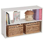 Mobile contenitore a due ripiani fronte-retro ECR4Kids Streamline, 61 cm, arredamento per aula
