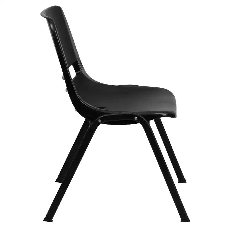 Sedia Impilabile Emma and Oliver Ergonomic Shell - Daycare Home School con 16 Posti a Sedere