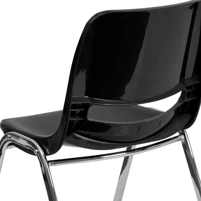 Sedia Impilabile Emma and Oliver Ergonomic Shell - Daycare Home School con 16 Posti a Sedere