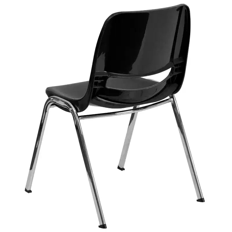 Sedia Impilabile Emma and Oliver Ergonomic Shell - Daycare Home School con 16 Posti a Sedere