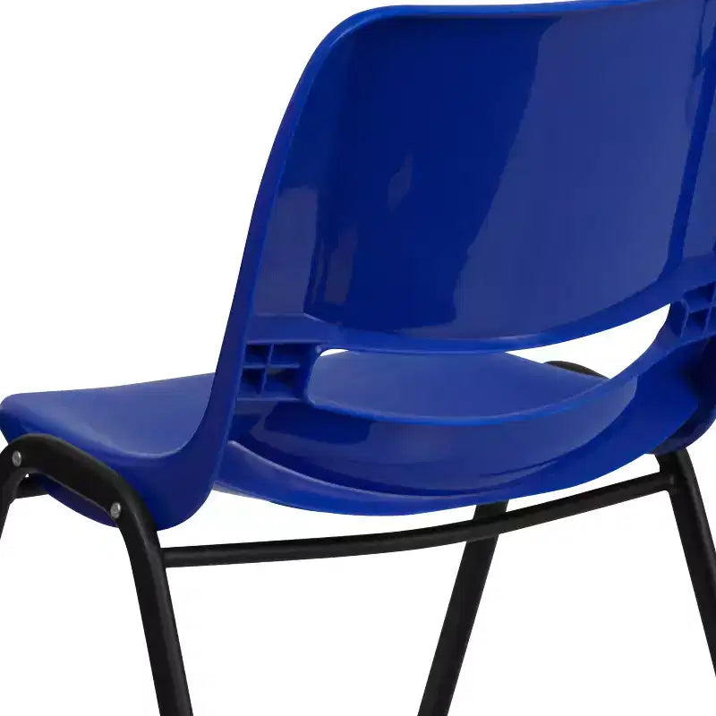 Sedia Impilabile Emma and Oliver Ergonomic Shell - Daycare Home School con 16 Posti a Sedere