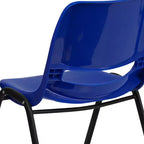 Sedia Impilabile Emma and Oliver Ergonomic Shell - Daycare Home School con 16 Posti a Sedere