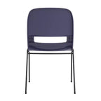 Sedia Impilabile Emma and Oliver Ergonomic Shell - Daycare Home School con 16 Posti a Sedere