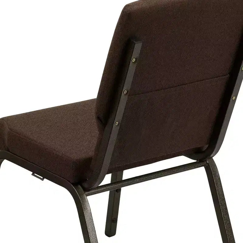 Sedia impilabile Emma e Oliver 18,5W per Chiesa/Ricevimento