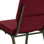 Sedia impilabile Emma e Oliver 18,5W per Chiesa/Ricevimento