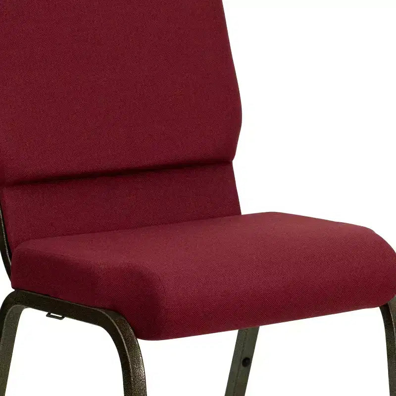 Sedia impilabile Emma e Oliver 18,5W per Chiesa/Ricevimento