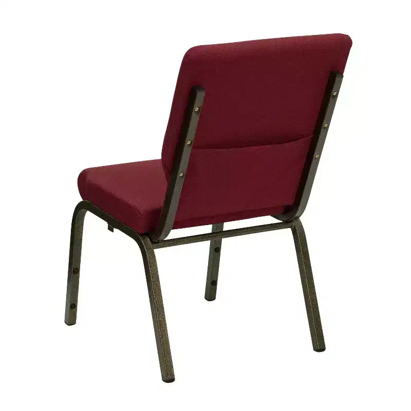 Sedia impilabile Emma e Oliver 18,5W per Chiesa/Ricevimento