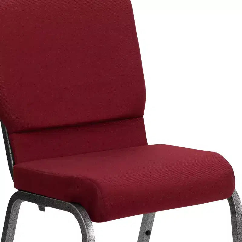 Sedia impilabile Emma e Oliver 18,5W per Chiesa/Ricevimento