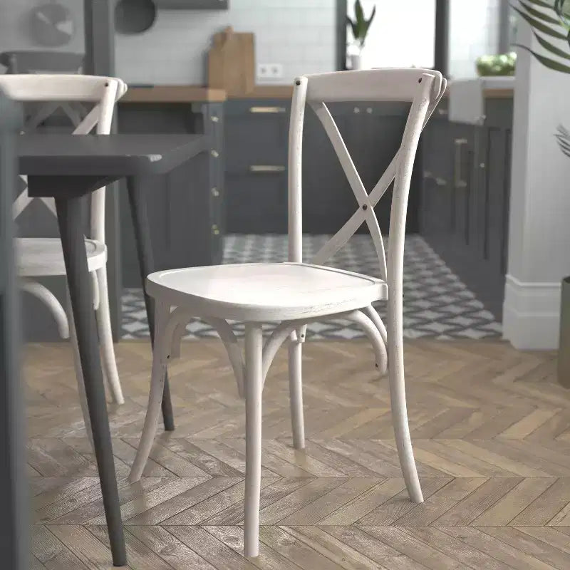Emma and Oliver Resin X-Back Chair