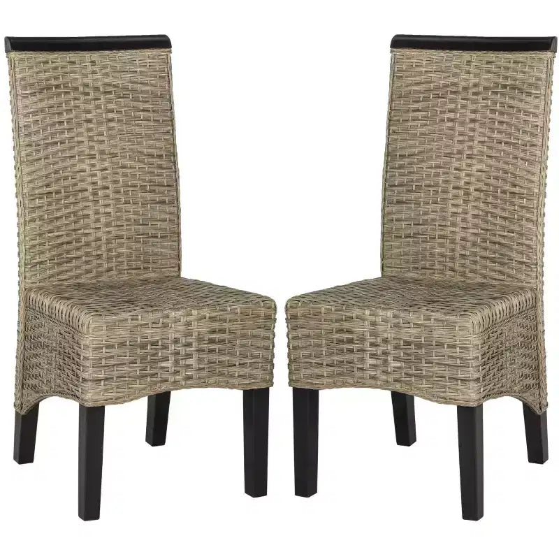 Sedia da pranzo in vimini Ilya 18 H (Set di 2) - SEA8017 - Safavieh