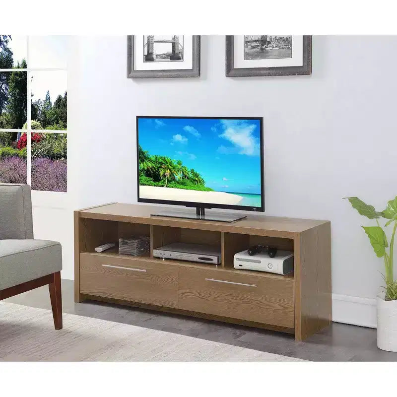 Mobile Porta TV Newport Marbella per TV fino a 60" con Ante e Ripiani - Breighton Home