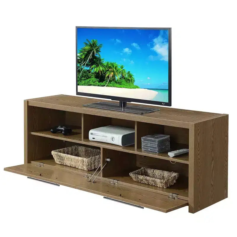 Mobile Porta TV Newport Marbella per TV fino a 60" con Ante e Ripiani - Breighton Home