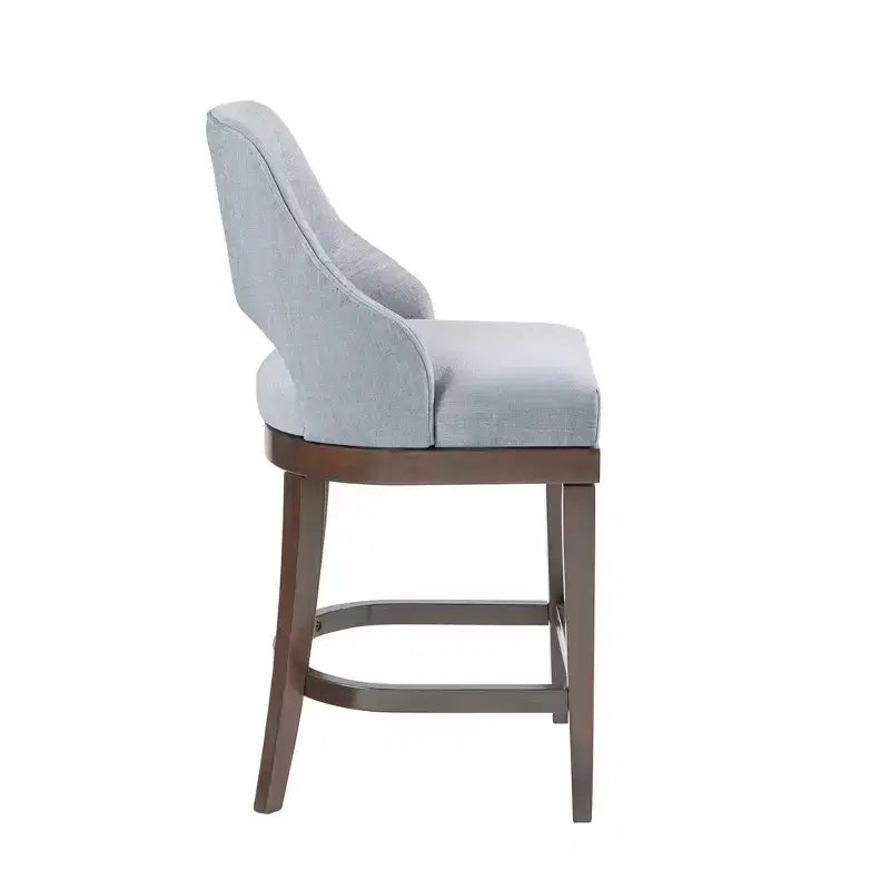 Sgabello da bar Ellery con sedile girevole, altezza bancone