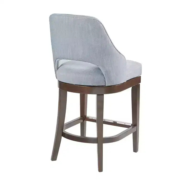 Sgabello da bar Ellery con sedile girevole, altezza bancone