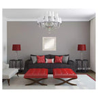 Specchio da parete con cornice sbiancata Alessandria - Amanti Art