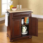 Isola/Carrello da Cucina Portatile Alexandria con Piano in Legno - Crosley