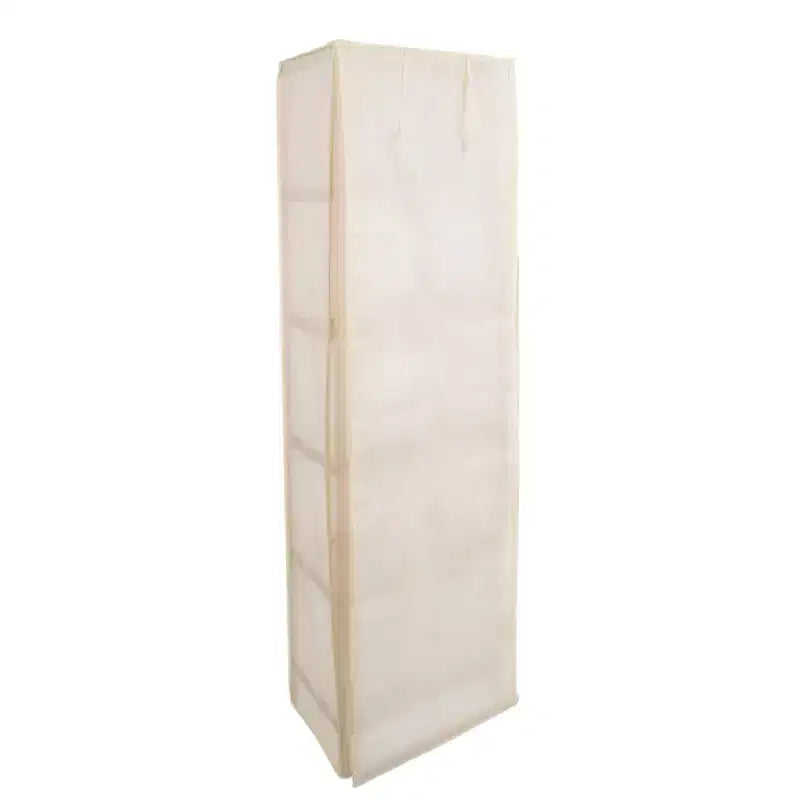 Scaffale portaoggetti a 5 ripiani in legno Hastings Home con copertura rimovibile