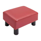 HOMCOM Pouf Ottomano Moderno in Tessuto 16 Cubi Poggiapiedi