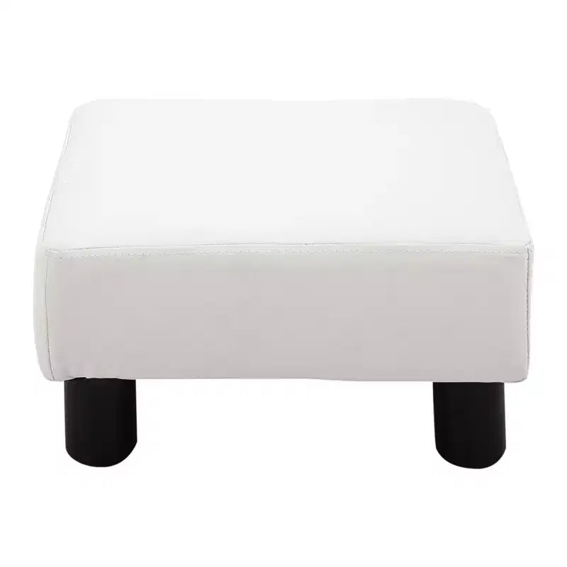 HOMCOM Pouf Ottomano Moderno in Tessuto 16 Cubi Poggiapiedi