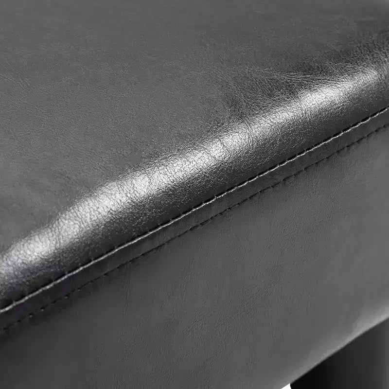 HOMCOM Pouf Ottomano Moderno in Tessuto 16 Cubi Poggiapiedi