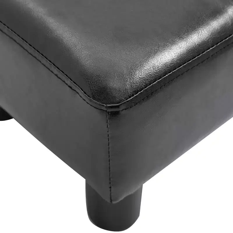 HOMCOM Pouf Ottomano Moderno in Tessuto 16 Cubi Poggiapiedi